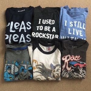 Graphic Tee Shirt Bundle! Size 6-7 in EUC